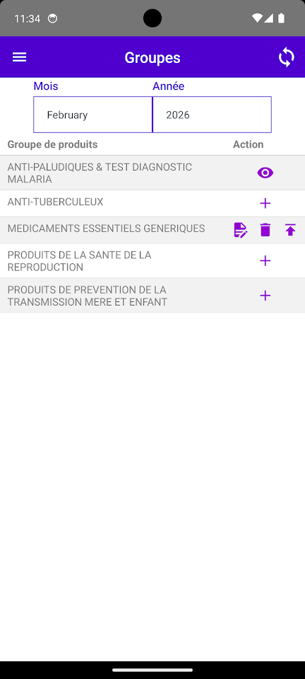 SIGL Tchad — app screen 1